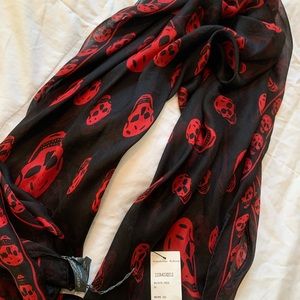 COPY - Alexander McQueen silk scarf - never worn